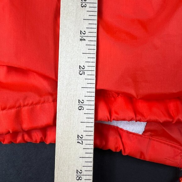 VTG Soffe Tennessee Volunteers Jacket Large Orange Snap Button Lined Windbreaker - Picture 14 of 16